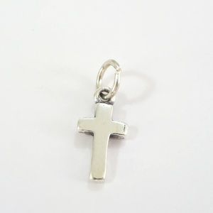 Sterling silver cross charm NO chain